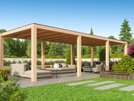 Foto von Kirk and Michaels Douglasien Überdachung Geta Slim