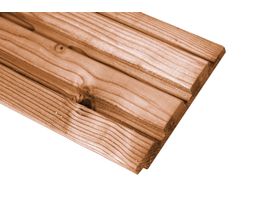 Azalp Douglas tripple Rhombus profiel Geschaafd Foto van Azalp Douglas tripple Rhombus profiel Geschaafd