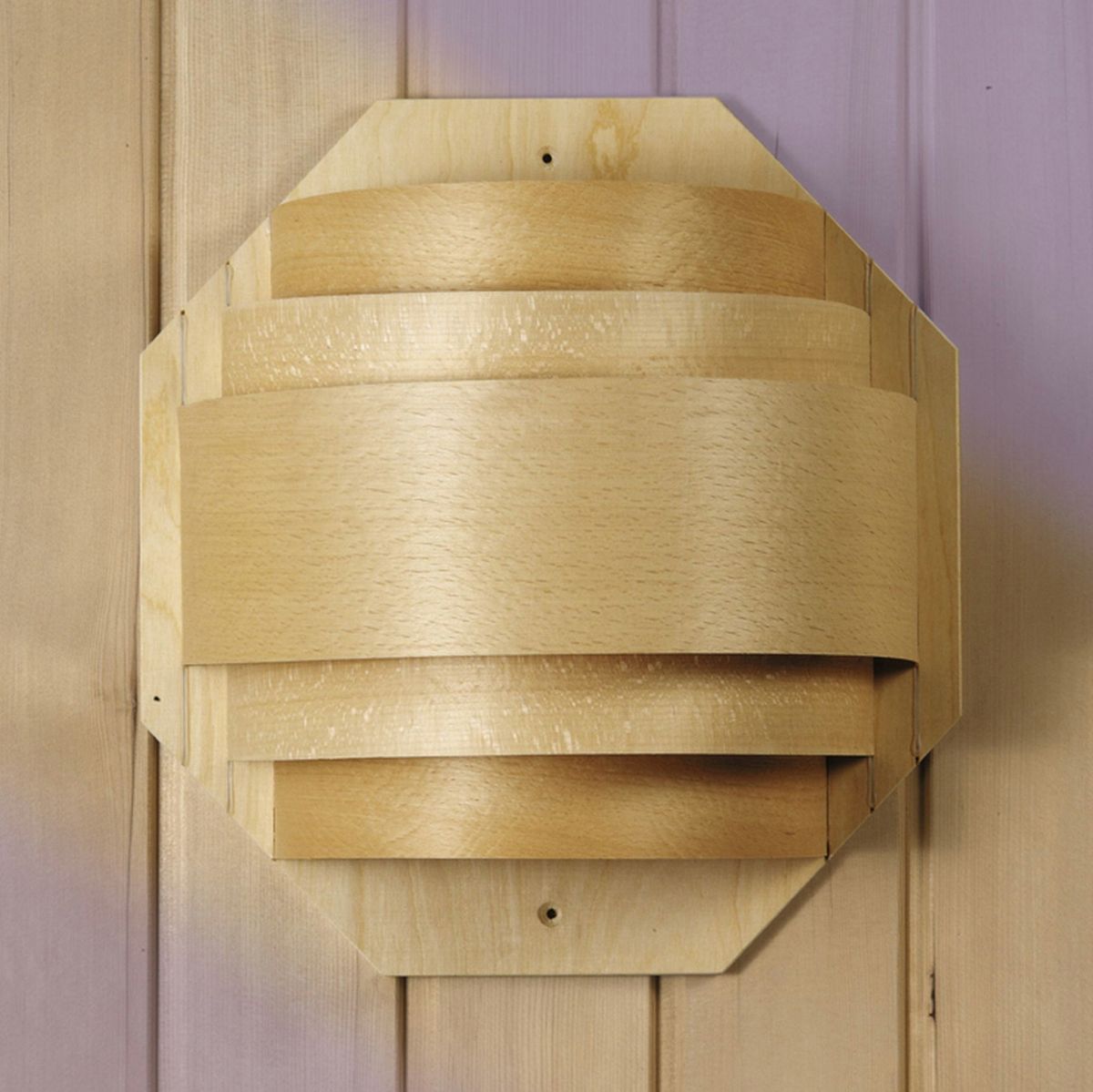 Hot Orange Sauna Wandlampenschirm large