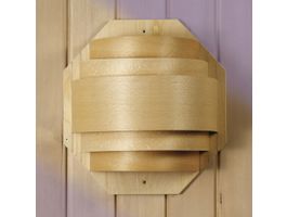 Hot Orange Sauna Wandlampenschirm large Foto von Hot Orange Sauna Wandlampenschirm large