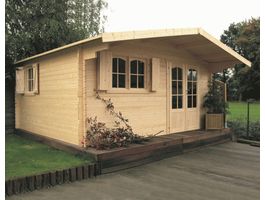 Solid Chamonix S8981 Blokhut Foto van Solid Chamonix S8981 Blokhut