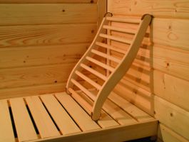 Foto van Karibu ergonomisch rugsteun - populierenhout