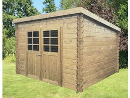 Foto van Solid S8326-1 Riom Blokhut - Hogedruk Geïmpregneerd