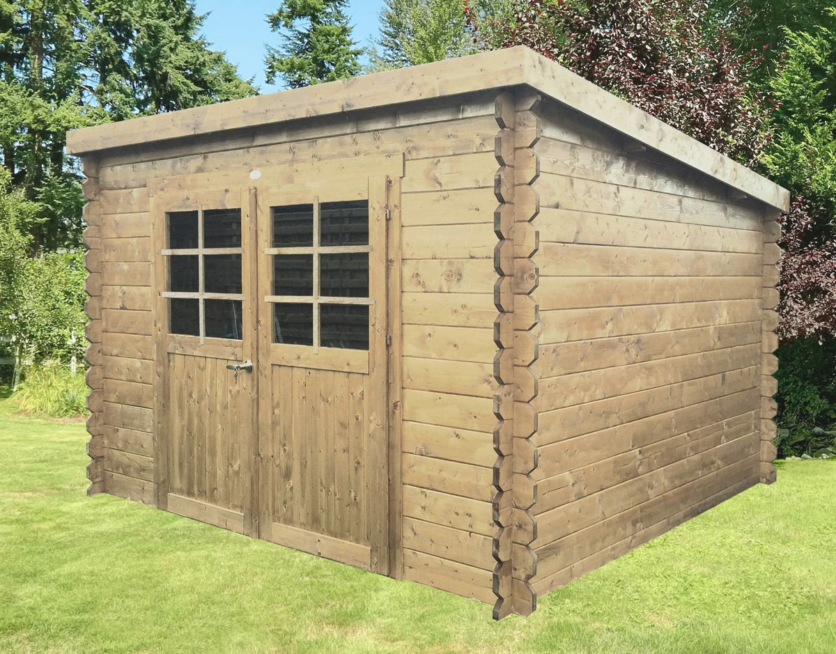 Solid S8326-1 Riom Blokhut - Hogedruk Geïmpregneerd