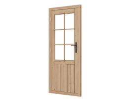 WoodAcademy Einzeltür Halbglas statt Holztür Foto von WoodAcademy Einzeltür Halbglas statt Holztür