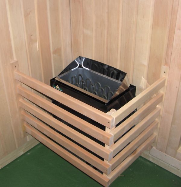 Azalp Ofenschutz in L-Form Erle 63x44 cm