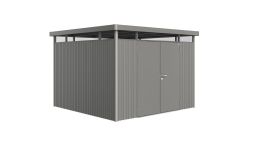 Biohort Highline H6 metalen tuinhuis Foto van Biohort Highline H6 metalen tuinhuis