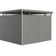 Biohort HighLine H6 Metalen Berging Kwartsgrijs Metallic Dubbele deur