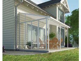 Palram - Canopia Veranda doppelte Seitenwand 3 m - Weiß Foto von Palram - Canopia Veranda doppelte Seitenwand 3 m - Weiß