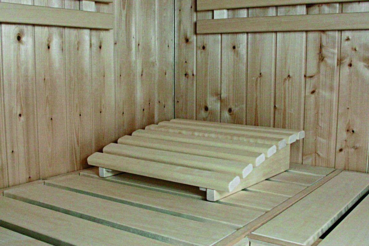 Karibu hoofsteun Premium - espenhout