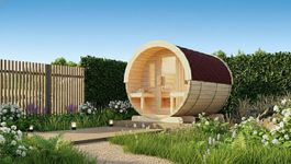 Ilogreen Barrelsauna Eco Foto van