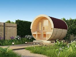 Ilogreen Barrelsauna Eco Foto van Ilogreen Barrelsauna Eco