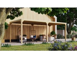Foto von Karibu 97619 Cubus holzern Pavillon