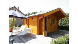 Azalp Royal Class Saunahaus Baika Foto von