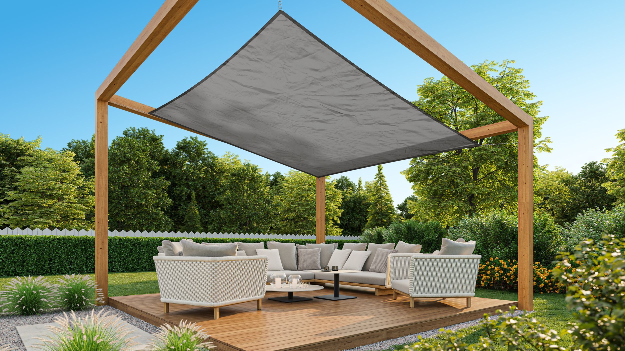 Foto van Nesling Coolfit Schaduwdoek Vierkant