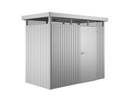 Biohort Highline H1 metalen tuinhuis Foto van Biohort Highline H1 metalen tuinhuis