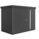 Biohort Neo 1C metalen tuinhuis donkergrijs-metallic dubbele deur