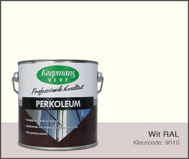 Koopmans Perkoleum - Weiß RAL 9010 - 2.5L Seidenglanz