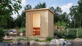 Karibu 93861 Hytti 1 buitensauna Foto van Karibu 93861 Hytti 1 buitensauna