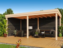 Foto von WoodAcademy Douglasien Überdachung Earl Nero