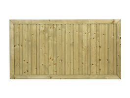 Azalp tuinscherm vurenhout dicht rhombus Foto van Azalp tuinscherm vurenhout dicht rhombus