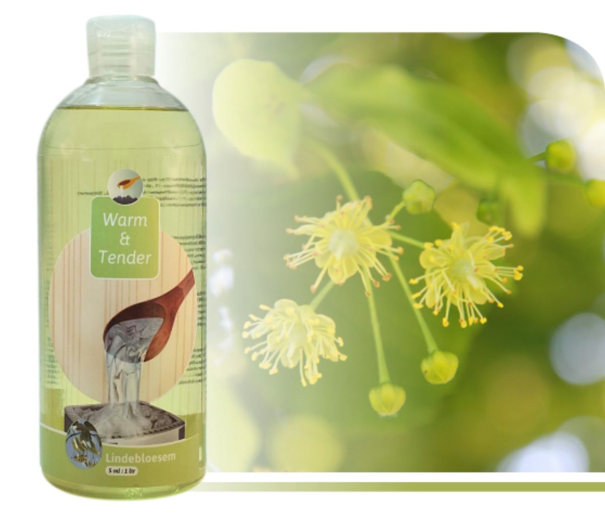 Warm and Tender saunageur - Lindebloesem 500 ml