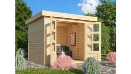 Karibu 73061 Askola 4 tuinhuis Foto van Karibu 73061 Askola 4 tuinhuis