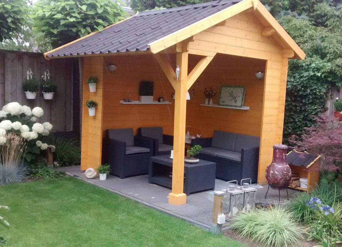 Azalp Houten Kapschuur Bjorn