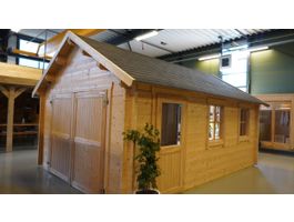 Foto van Azalp Houten Garage Keutenberg - Showroom Model