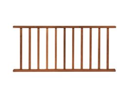 Foto van Azalp Bangkirai spijlen hek