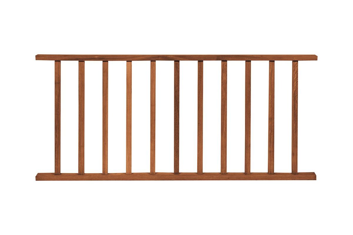 Azalp Bangkirai spijlen hek