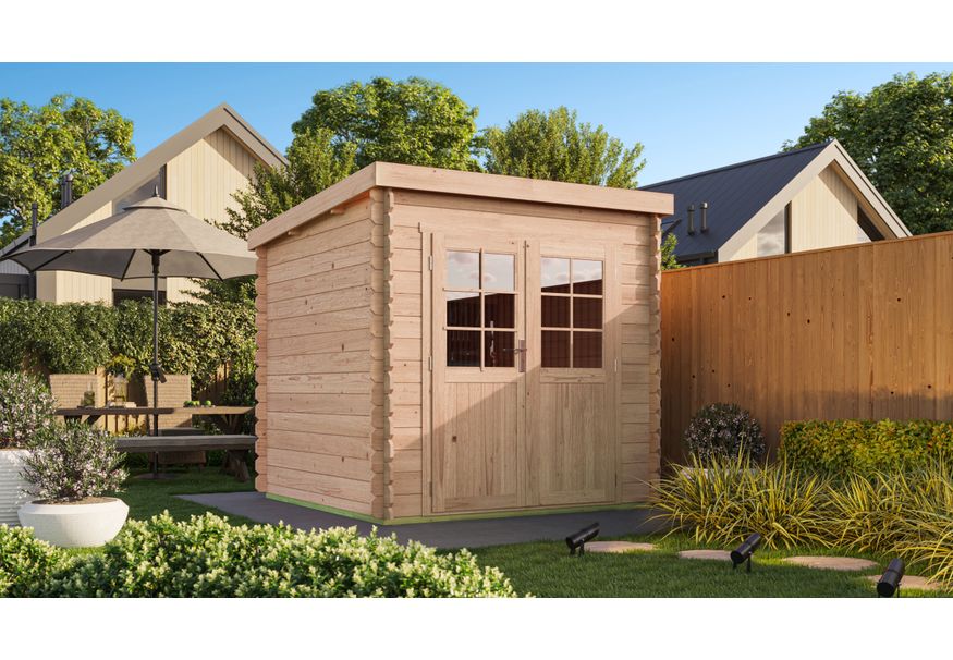 Debro Gartenhaus Marseille 238 x 238 cm Foto von Debro Gartenhaus Marseille 238 x 238 cm
