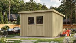 Debro tuinhuis Vertico - Hogedruk geïmpregneerd Foto van