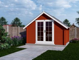 Foto von Interflex Blockhütte 3530 K - gestrichen