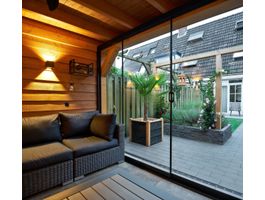 Foto van Azalp glazen schuifwand 390cm