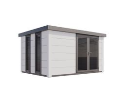 Foto van Telluria Luminato 3930 metalen tuinkantoor