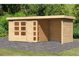 Foto van Karibu 82942 Kerko 4 tuinhuis met overkapping