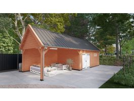 Foto van Trendhout buitenverblijf Zadeldak Select Landelijk