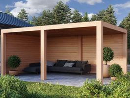 WoodAcademy Douglasien Überdachung Moonstone Excellent Foto von WoodAcademy Douglasien Überdachung Moonstone Excellent