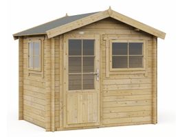 Foto von Interflex Blockhütte 2520 - Imprägniert