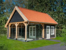 Foto von Trendhout de Hofstee XXL Schuppen mit Satteldach