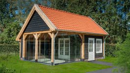 Trendhout kapschuur De Hofstee XXL Foto van