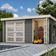 Karibu Mühlentrup 1 Gartenhaus - terragrau (83540)
