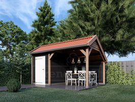 Foto von Trendhout de Deel Schuppen mit Satteldach