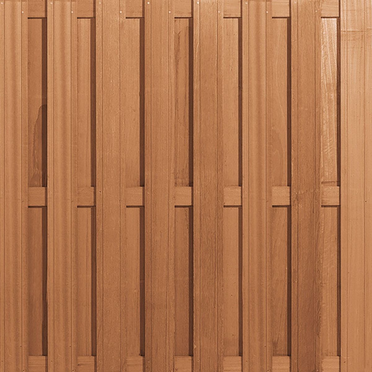 Azalp tuinscherm hardhout