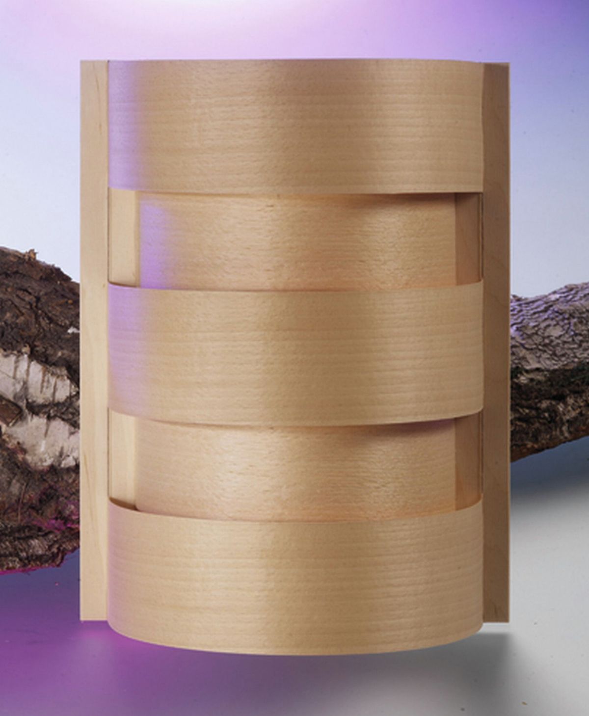 Hot Orange sauna lampscherm wandmodel recht