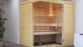 Azalp Massive Sauna Luja Foto von Azalp Massive Sauna Luja