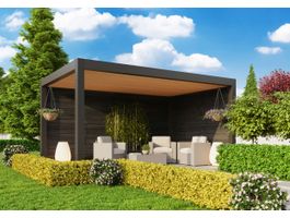 UltaLux Rom Aluminium Überdachung Nero Foto von UltaLux Rom Aluminium Überdachung Nero