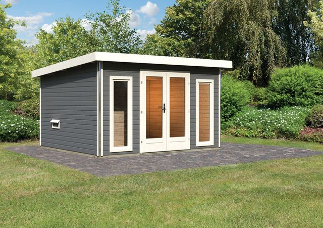 Karibu 36027 Mainburg 2 buitensauna - terragrijs