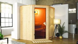 Karibu 71302 Tonja binnensauna Foto van Karibu 71302 Tonja binnensauna
